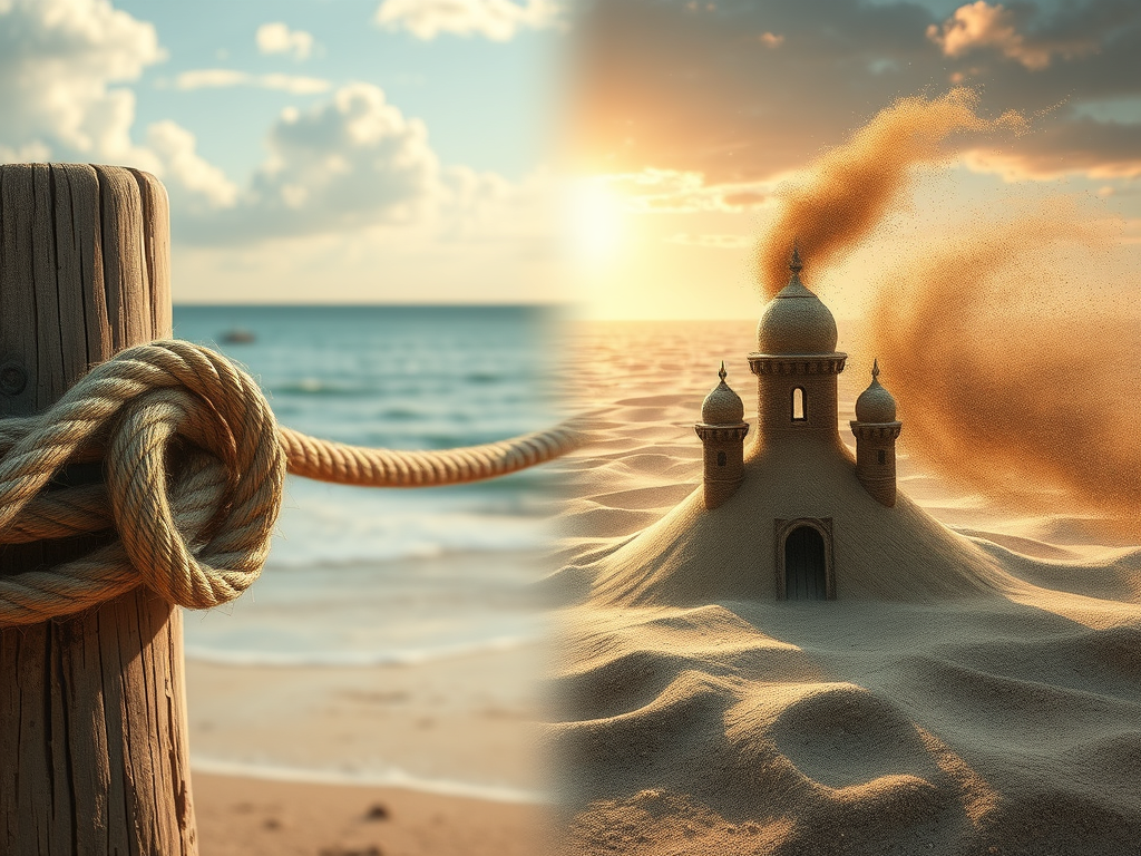A rope of sand